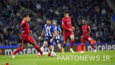 Porto interesting poster under the pretext of tonight's match against Liverpool / Tarmi's confrontation with Salah