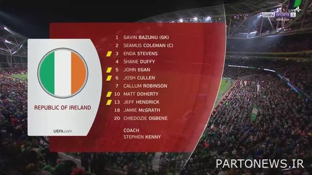 خلاصه بازی ایرلند 0 - پرتغال 0