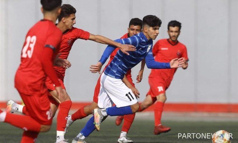 Esteghlal and Persepolis draw in the youth derby