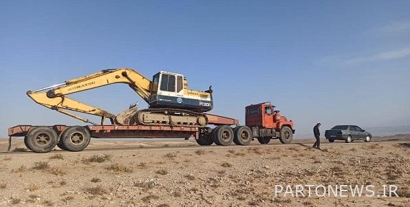 Arrest of 9 illegal diggers in Maraveh Tappeh