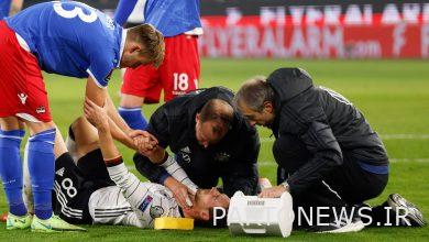 لئون گورتزکا بازی آلمان را پس از ضربه سر از دست داد | اخبار فوتبال