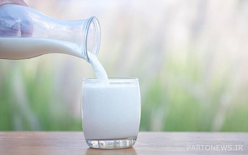 شیر از منابع غذایی ویتامین دی