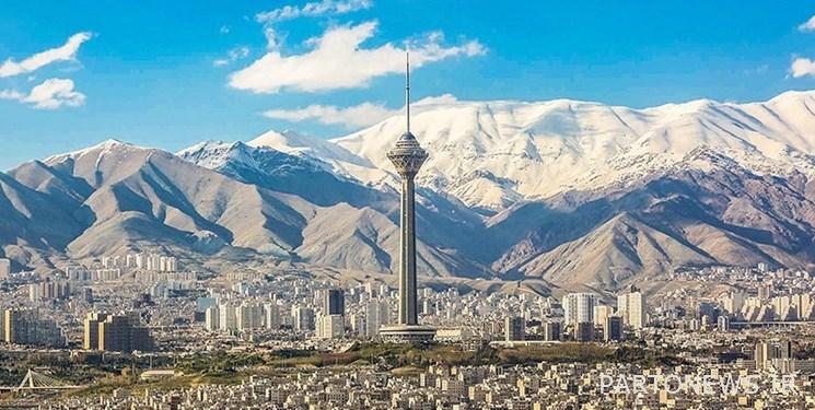 تم تنظيف هواء طهران / انخفض مؤشر تلوث الهواء في العاصمة بشكل حاد