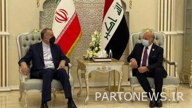 Iraqi Foreign Minister Fouad Hussein is the guest of Amir Abdullahian in Tehran on Thursday
