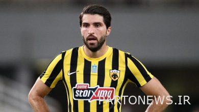 Ansari ‌ Fard hit the last wire / national team striker's line and badge for the Greek Super League + photo