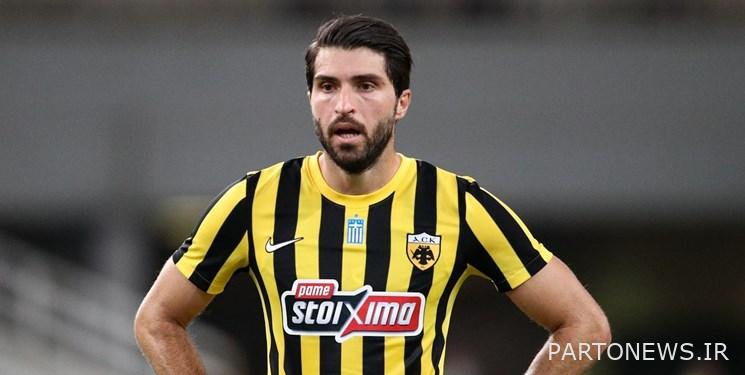 Ansari ‌ Fard hit the last wire / national team striker's line and badge for the Greek Super League + photo