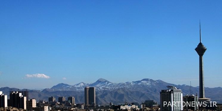 The latest weather and temperature in Tehran on the second day of winter
