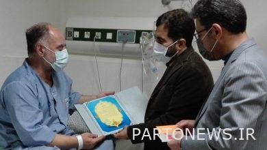 زيارة مدير مركز نيافاران الثقافي للممثل المخضرم