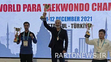 Iranian Parakwando men became world runners-up / Pourrehnama is the most technical player
