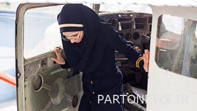 قصة خاصة للسيدة الأولى مؤسسة مدرسة الطيران في إيران