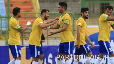 Mansoorian team wins the first half of the match against Khatibi