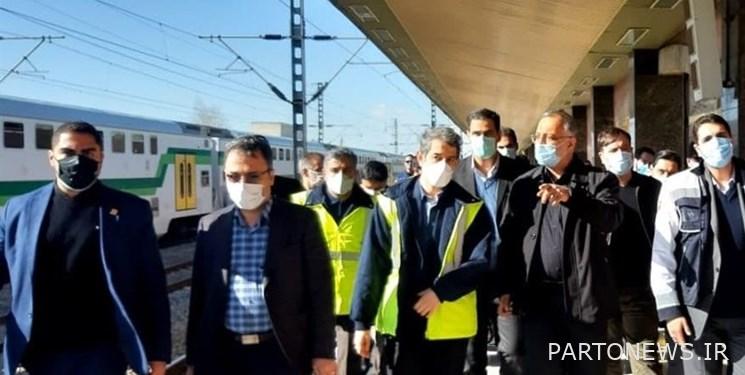 حضور رئيس بلدية طهران في موقع حادث مترو الأنفاق / أمر خاص بالتشكيل الفوري للجنة الحادث