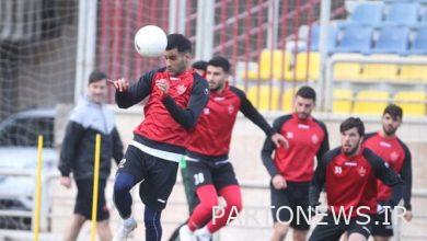 Persepolis training report | Presence of Golmohammadi and Bagheri in Agha Vosat / Continuation of absence of 2 players + pictures