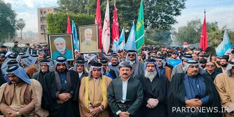 تظاهرات عراقيون لتجديد الاتفاق مع شهداء المقاومة ومعارضة نتائج الانتخابات