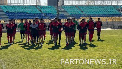 Persepolis training report |  Congratulations to Alisha and the active presence of Al-Kathir / special guest in the Reds