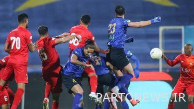 Margins of the game of independence and steel The Steelers's protest against Esteghlal's referee / record remained intact