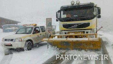 Snow and rain on roads of 6 provinces / blockage of Shemshak-Dizin axis and 10 other roads