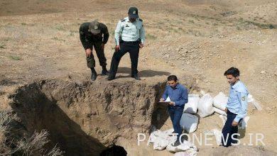 5 illegal diggers were arrested in eastern Alamut