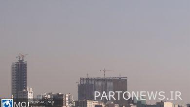 Air quality in Tehran 19 Azar 1400 / Air quality index reached 152