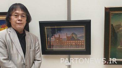 Unseen Japanese artist paints Iran + Photo