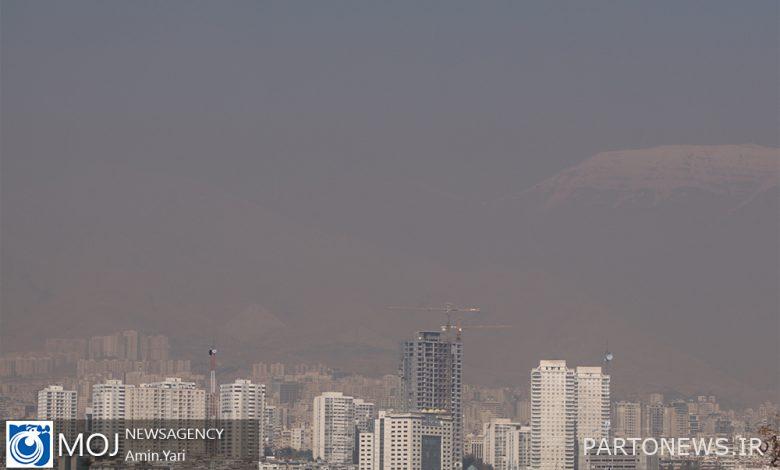 Air quality in Tehran 10 December 1400 / Air quality index reached 144