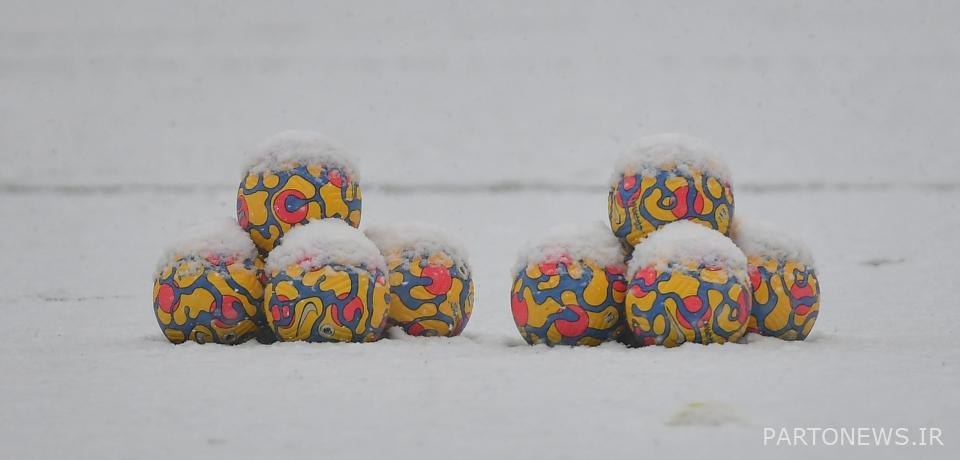 به نظر می رسید که توپ زمستانی لیگ برتر باید مورد آزمایش قرار گیرد، اما در نهایت بازی لغو شد