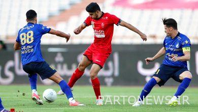 تم رفع ضغط الديربي عن لاعبي بيرسيبوليس / يجب أن يكون الرئيس التنفيذي لاعب كرة قدم