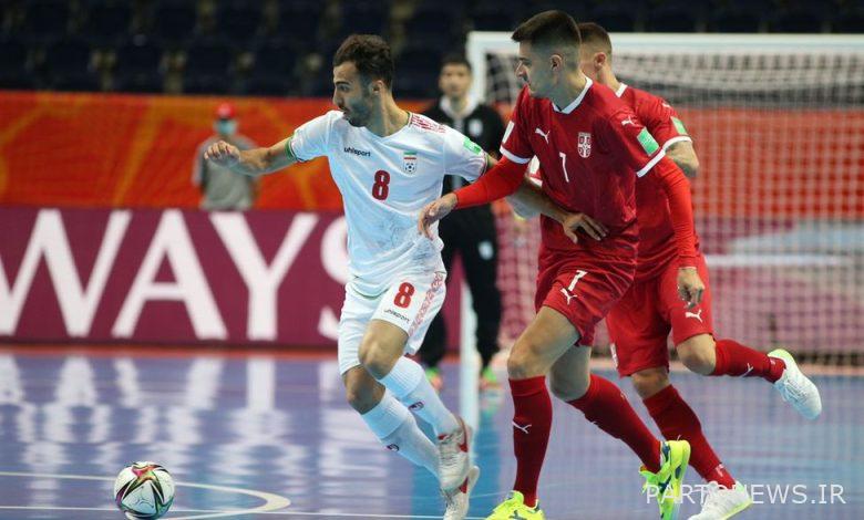 Close defeat of the national futsal team against Italy