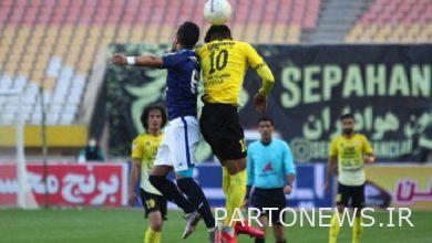 Sepahan's home defeat against Peykan and the draw between the steel and oil industry in the first half