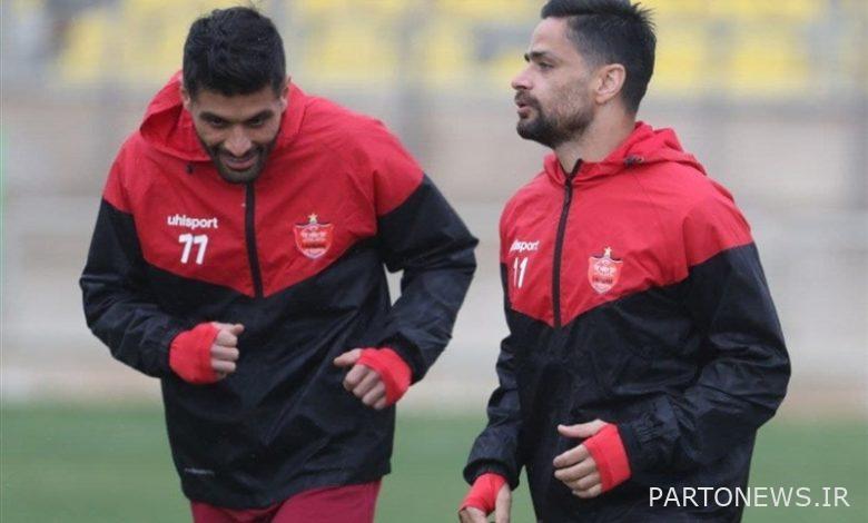 وجود كاميابنيا في التدريبات قبل ديربي بيرسيبوليس