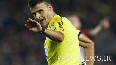 Announcing the names of the referees of the first night of the last week of the group stage of the European Champions League