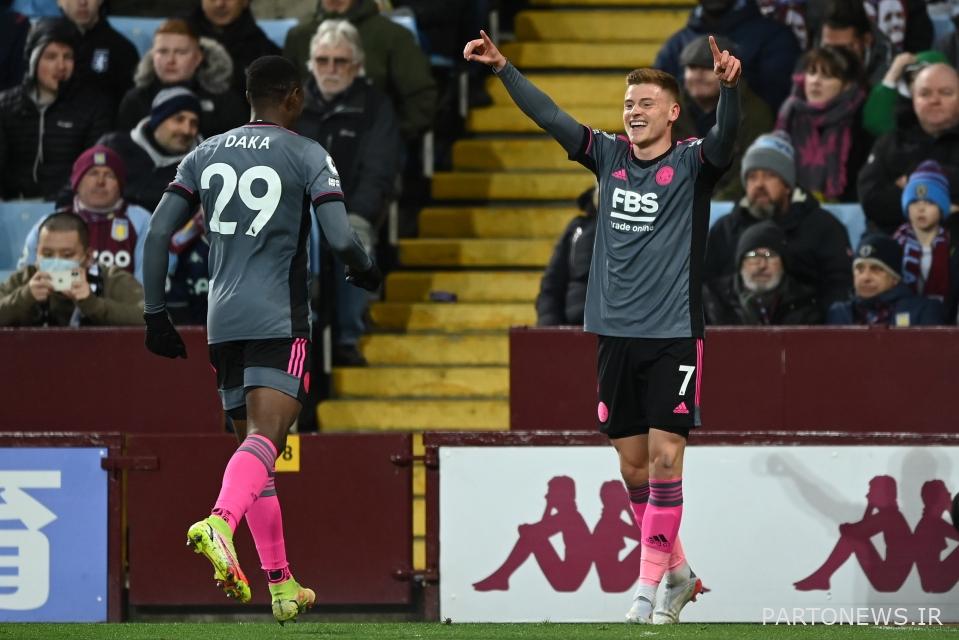 بارنز با یک ضربه خوب در گوشه پایین سمت راست لستر را پیش انداخت