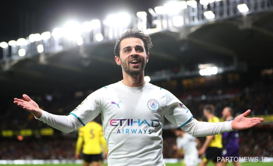 اما درخشش برنادو سیلوا به این معنی است که غیبت دی بروین خیلی سخت احساس نمی شود