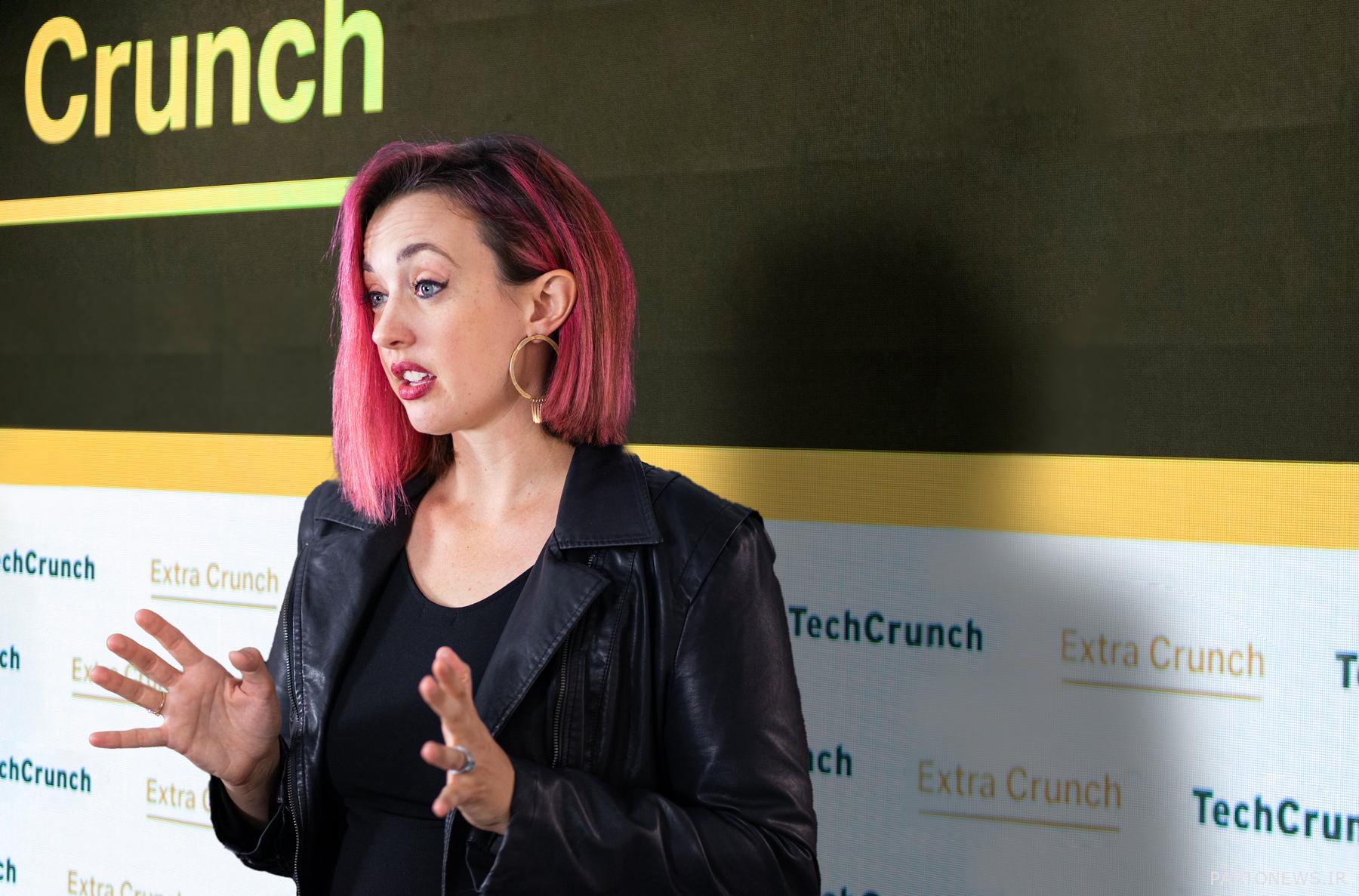 تصویر ترکیبی از سوفی الکورن، وکیل قانون مهاجرت، در مقابل پسزمینهای با آرم TechCrunch.