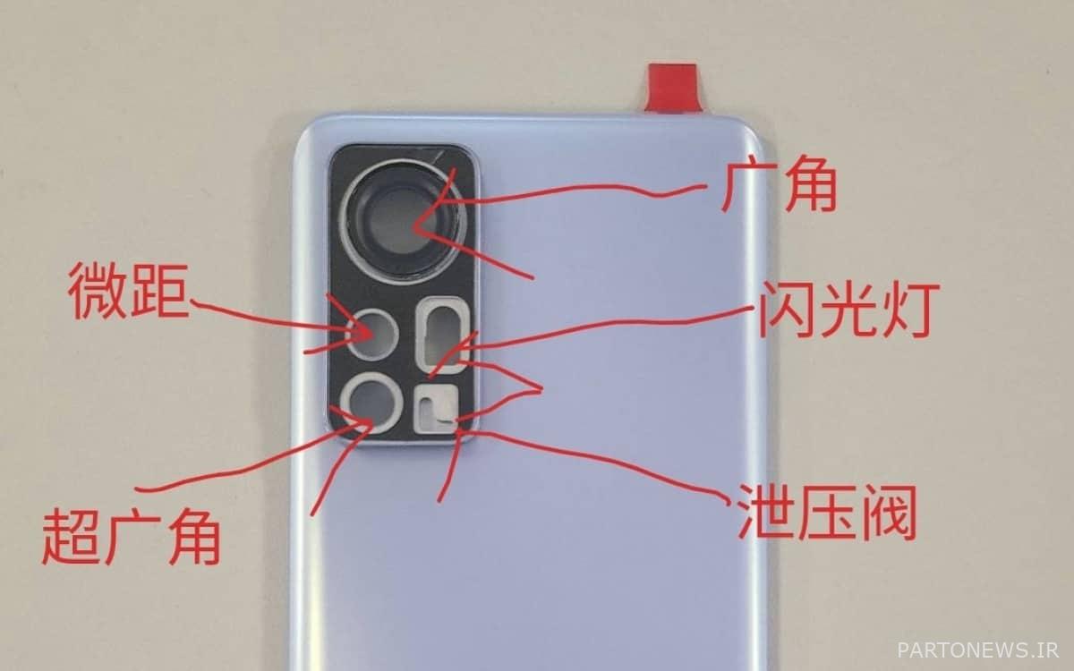 ميزات وحدة الكاميرا الرئيسية Xiaomi 12 Chicago