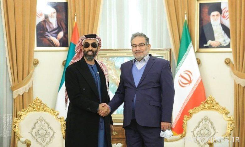 UAE National Security Advisor meets with Shamkhani