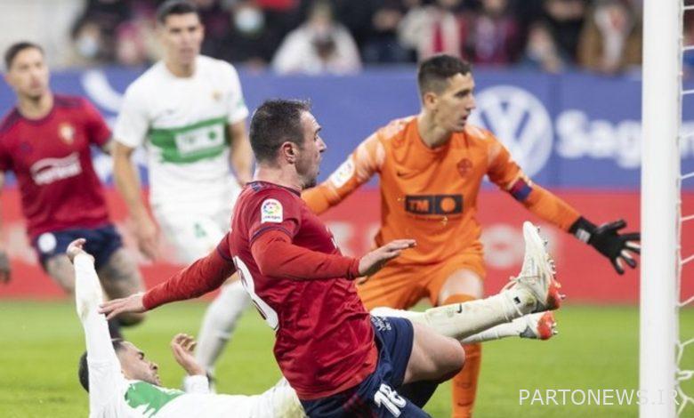 لالیگا: اوساسونا و الچه نمی توانند از 1-1 در لیگ اسپانیا بگذرند |  اخبار فوتبال