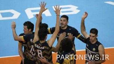 Volleyball Premier League  Kombak Shahdab in a controversial match and set a new record / Sepahan on the losing track + table