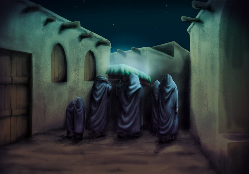 The importance of mourning Hazrat Fatemeh (PBUH) as the first lady martyr of the province / Zahra Salam Allah is the link between prophecy and Imamate