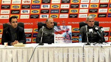 سولدو: لم نخسر أمام بيرسيبوليس / سيتم تعزيز تراكتور ، ولن يعود إلى أيامه الجيدة هذا الموسم