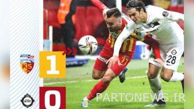 الدوري التركي الممتاز  انتصار قيصري على التاي في الديربي الإيراني