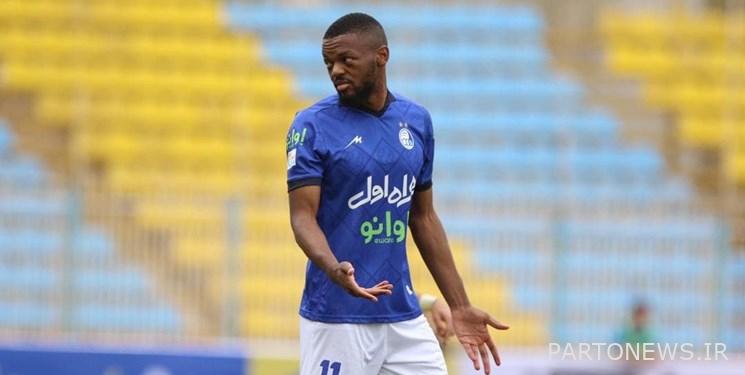 Yamga was suspended from Esteghlal's next match