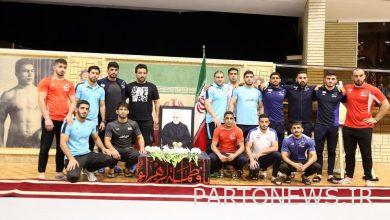 The wrestlers' pact ceremony was held with Martyr Qassem Soleimani - Mehr News Agency |  Iran and world's news
