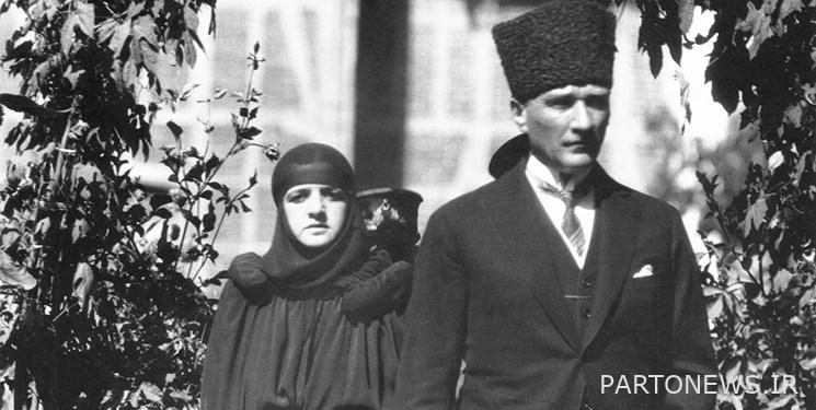 Ataturk's wife was veiled / The wife of Justice Minister Reza Khan was unveiled