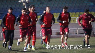 Persepolis training report | Return of an injured and the absence of 4 players on the day of the recovery of the whites + pictures