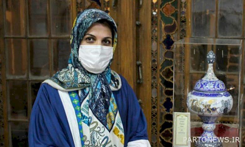 The Iranian lady was nominated for the 5th International Award for Handicrafts 2021