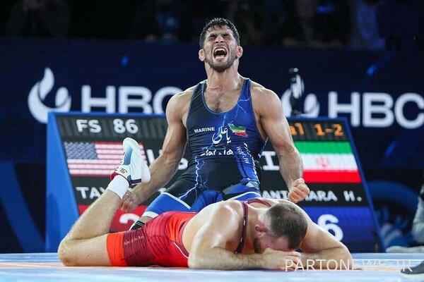 Profit and loss of friendly match between Iranian and American wrestling stars - Mehr News Agency | Iran and world's news
