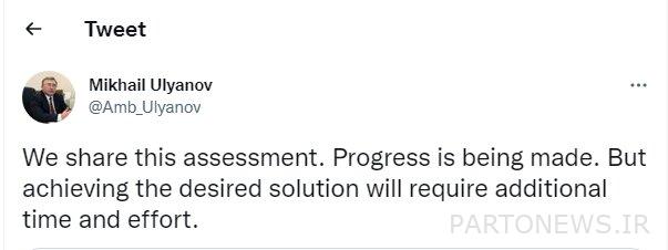 Ulyanov: We agree with Iran's assessment of the negotiation process