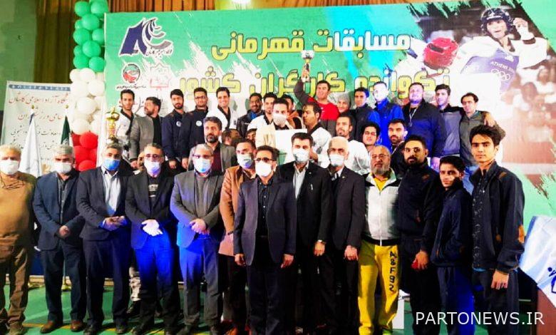 تیم تکواندو مردان البرز قهرمان مسابقات کارگران ایران در کاشان شد