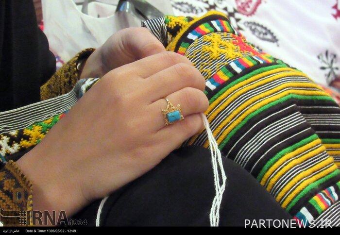 Lady Qazvini has created employment for 200 people with thread and needle